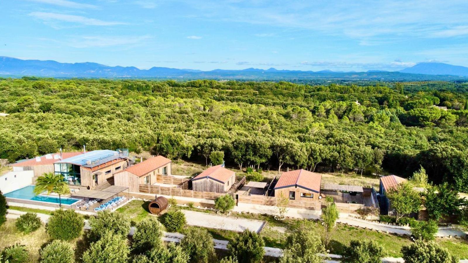 Nuiki Lodges - Chambres D'Hotes Montségur-sur-Lauzon Екстериор снимка